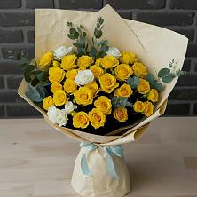 Букет цветов из:  Розы в Старонижестеблиевской