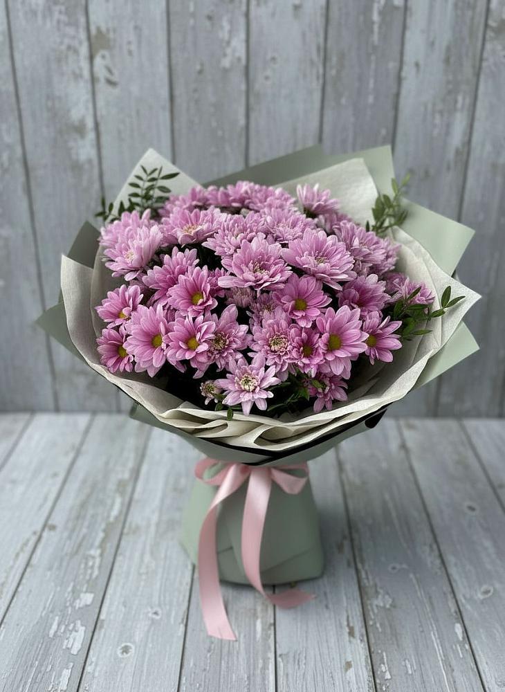 Букет цветов из: Хризантемы в Старонижестеблиевской