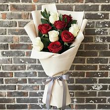 Букет цветов из:  Розы в Старонижестеблиевской