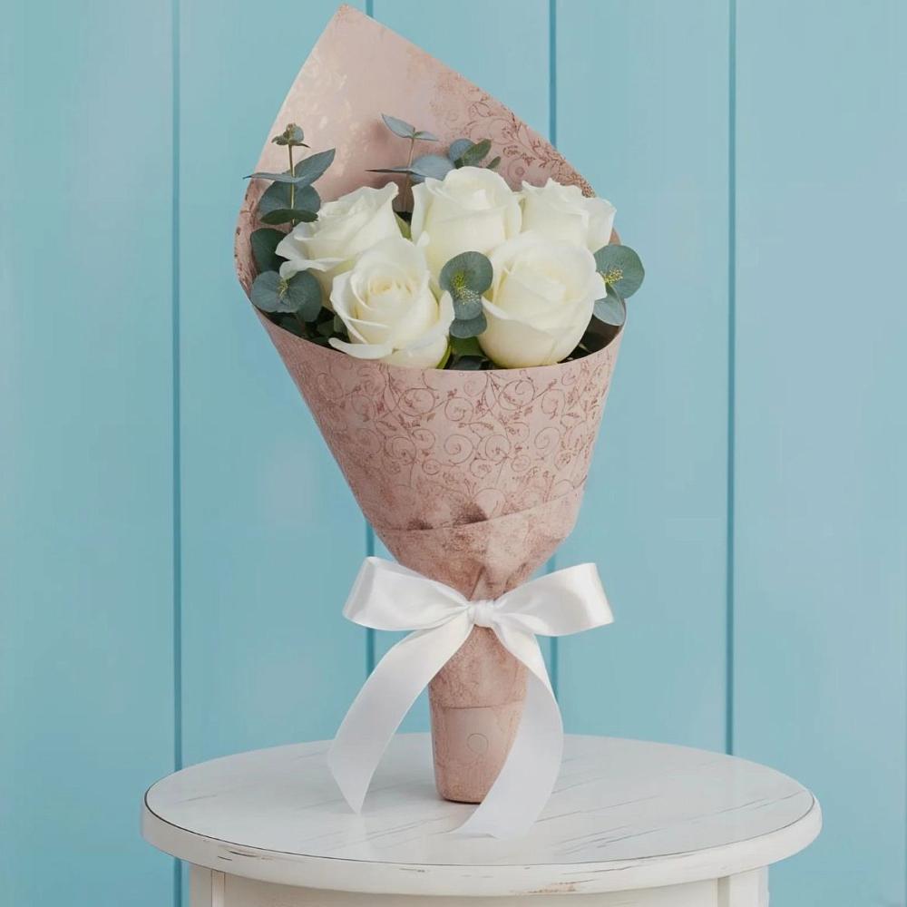 Букет цветов из: Розы в Старонижестеблиевской