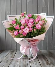 Букет Розовый кустик в Старонижестеблиевской