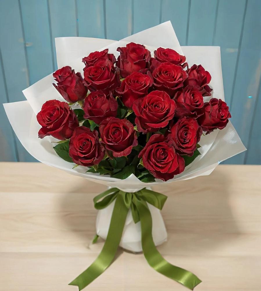 Букет Красные розы в Старонижестеблиевской