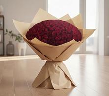 Букет 101 Красная роза в Старонижестеблиевской