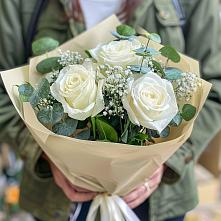 Букет цветов из:  Розы #REPLACE_PRED# Старонижестеблиевской