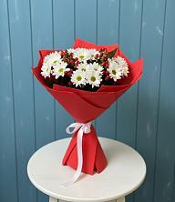 Букет цветов из:  Хризантемы в Старонижестеблиевской