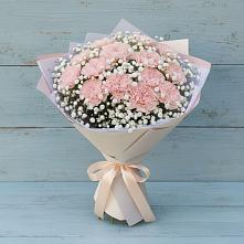 Букет цветов из:  Гвоздики #REPLACE_PRED# Старонижестеблиевской