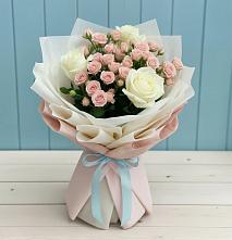 Букет цветов из:  Розы в Старонижестеблиевской