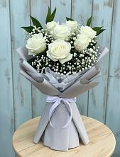 Букет цветов из:  Розы в Старонижестеблиевской