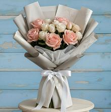 Букет цветов из:  Розы #REPLACE_PRED# Старонижестеблиевской