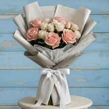 Букет цветов из:  Розы в Старонижестеблиевской