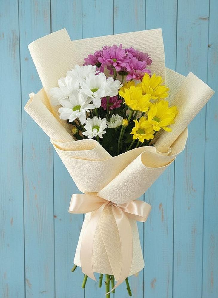 Букет цветов из: Хризантемы в Старонижестеблиевской