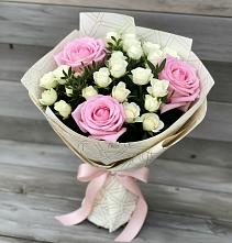 Букет цветов из:  Розы в Старонижестеблиевской