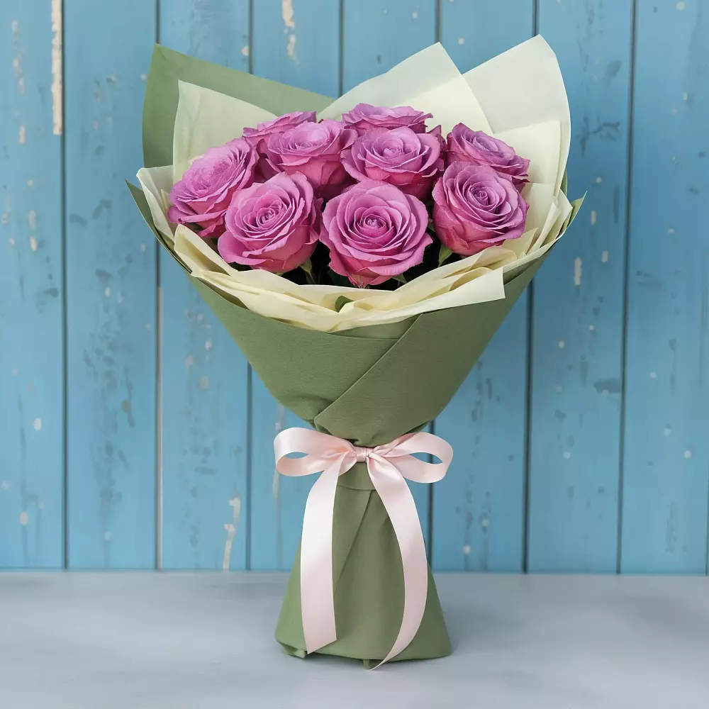 Букет Розы Фёрст Леди в Старонижестеблиевской