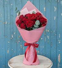 Букет цветов из:  Розы в Старонижестеблиевской