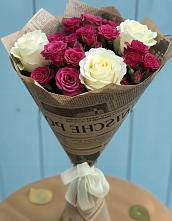 Букет цветов из:  Розы в Старонижестеблиевской