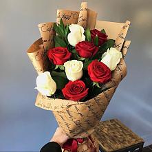 Букет цветов из:  Розы #REPLACE_PRED# Старонижестеблиевской