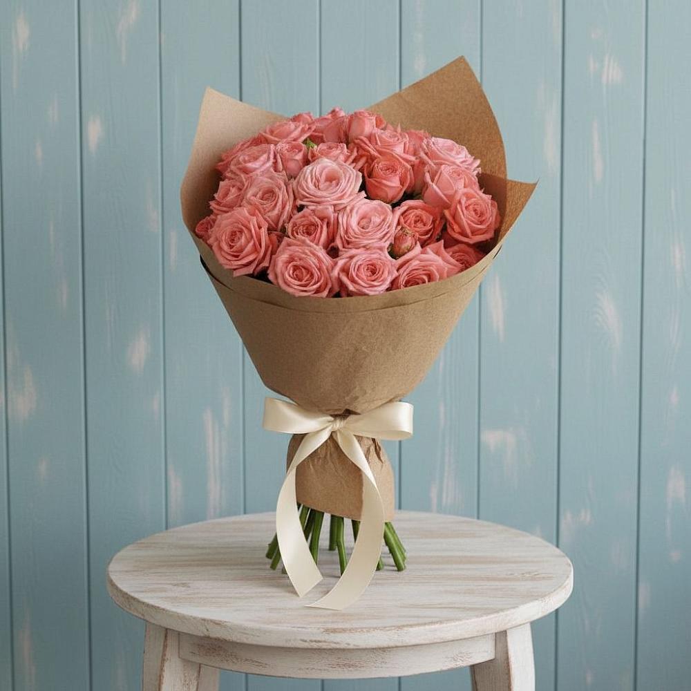 Букет цветов из: Розы в Старонижестеблиевской