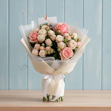 Букет цветов из:  Розы #REPLACE_PRED# Старонижестеблиевской