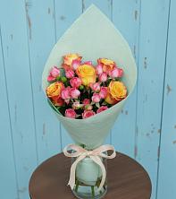 Букет цветов из:  Розы в Старонижестеблиевской