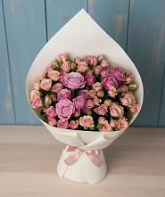 Букет цветов из:  Розы в Старонижестеблиевской